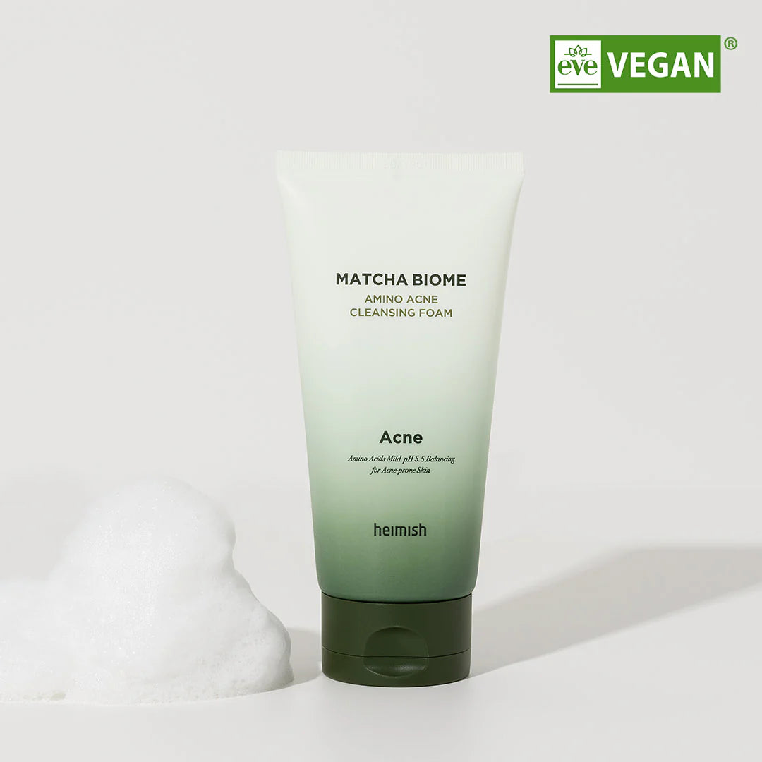 HEIMISH - Matcha Biome Amino Acne Cleansing Foam 150ml/5.07fl.oz - Dolly Jolly