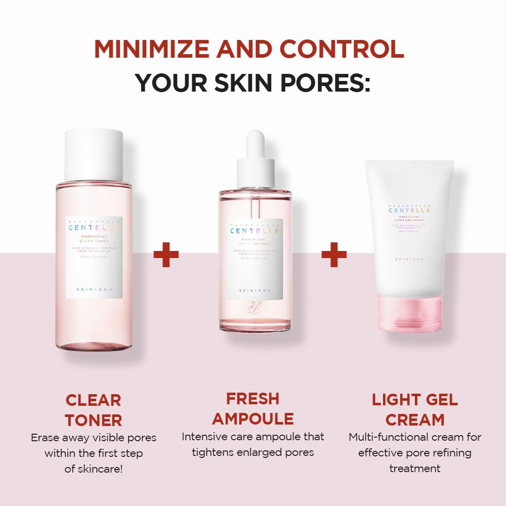 SKIN1004 MADAGASCAR CENTELLA POREMIZING LIGHT GEL CREAM 75ML - Dolly Jolly LLC