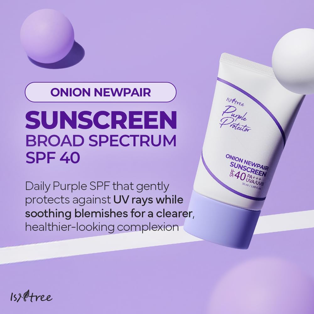 ISNTREE  - Onion Newpair Sunscreen SPF 40 50ml / 1.69 fl. oz - Dolly Jolly