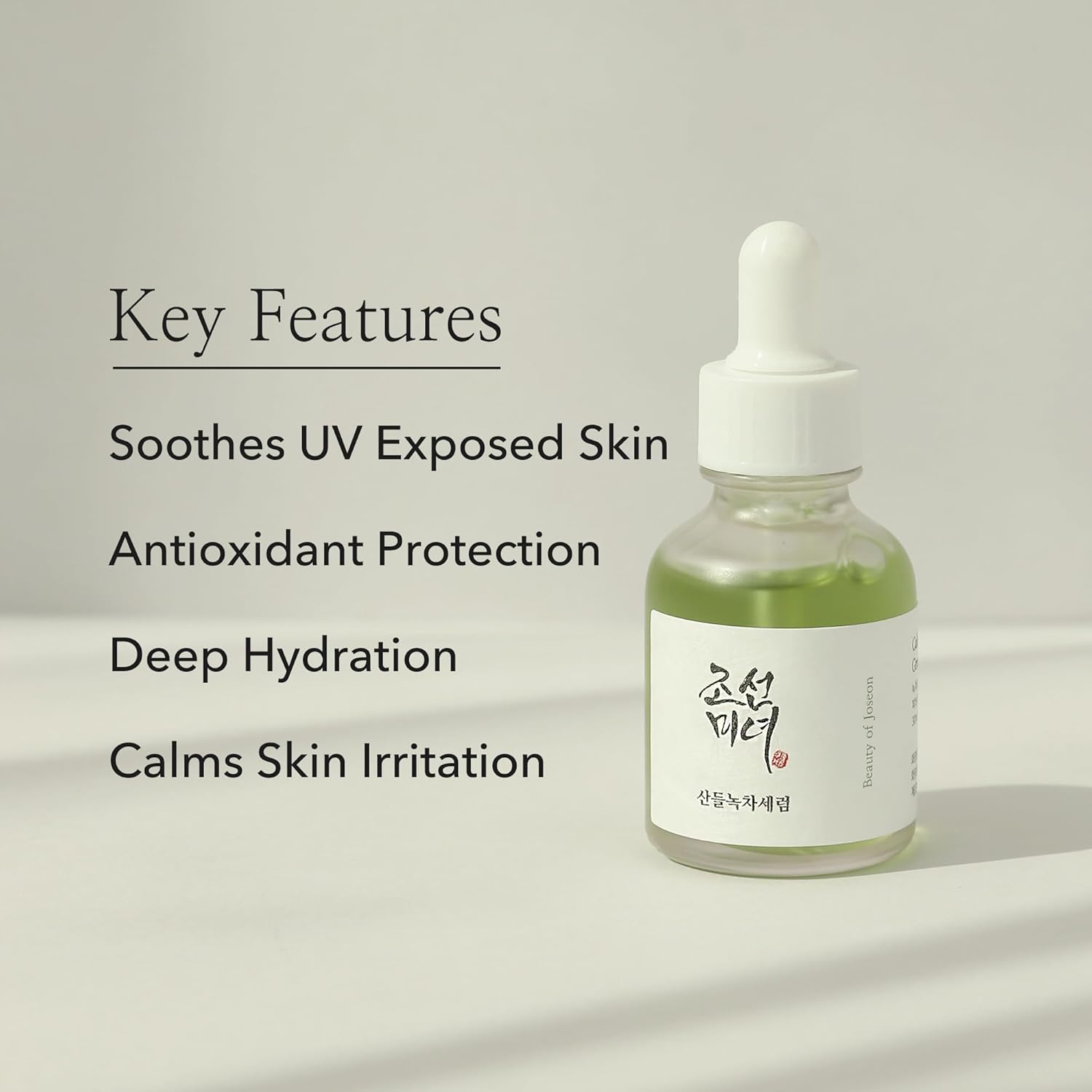 BEAUTY OF JOSEON - Calming Serum Green Tea + Panthenol - Dolly Jolly LLC