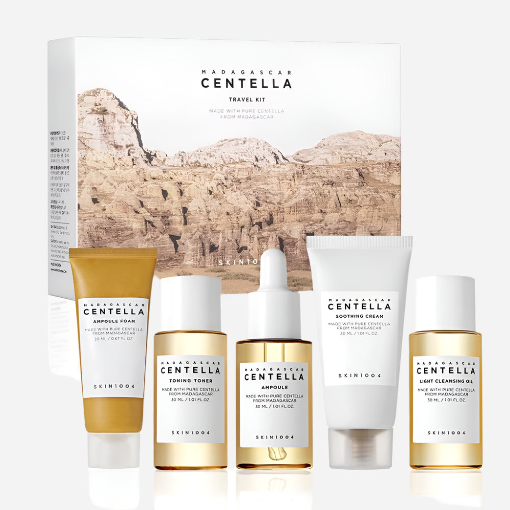 SKIN1004 - Madagascar Centella Travel Kit ( Mini Size (Under 1.01 fl.oz) - Dolly Jolly