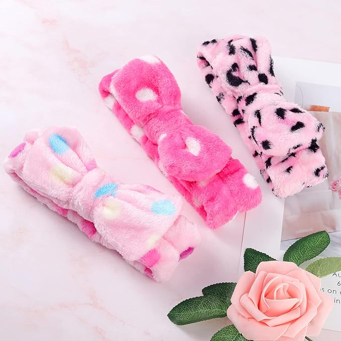 Bow Headbands Shower Spa Washing Face Hair Band - Dolly Jolly LLC