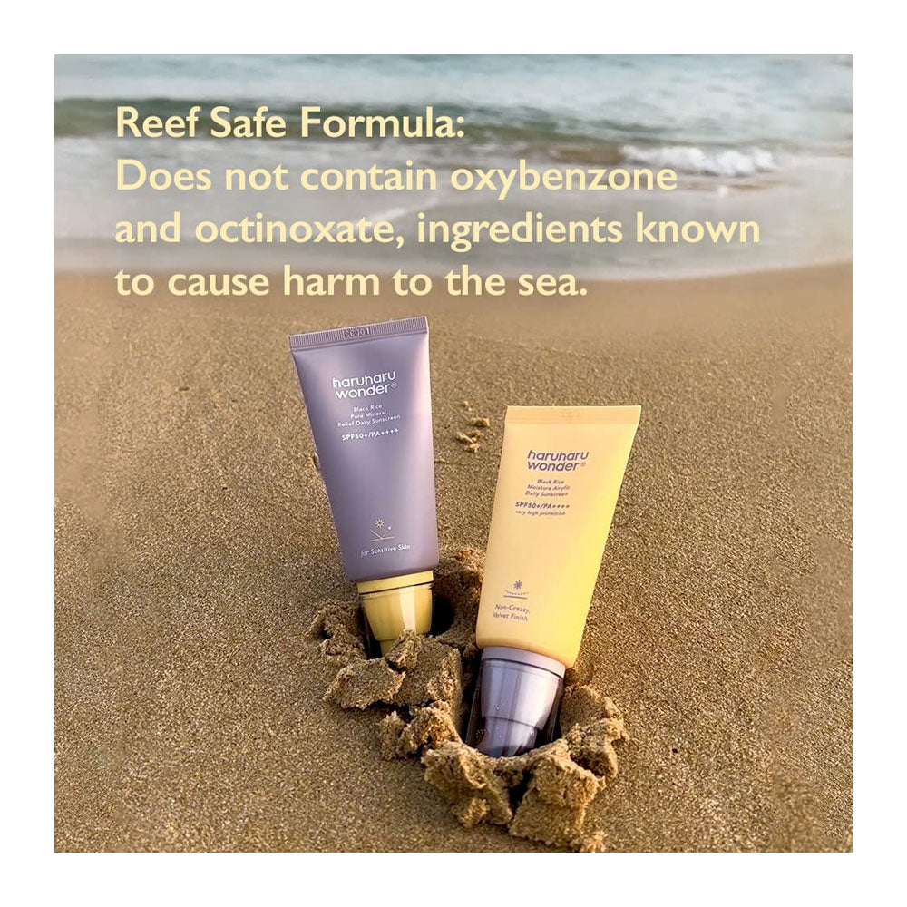 Haruharu Wonder - Black Rice Pure Mineral Relief Daily Sunscreen 50ml - Dolly Jolly