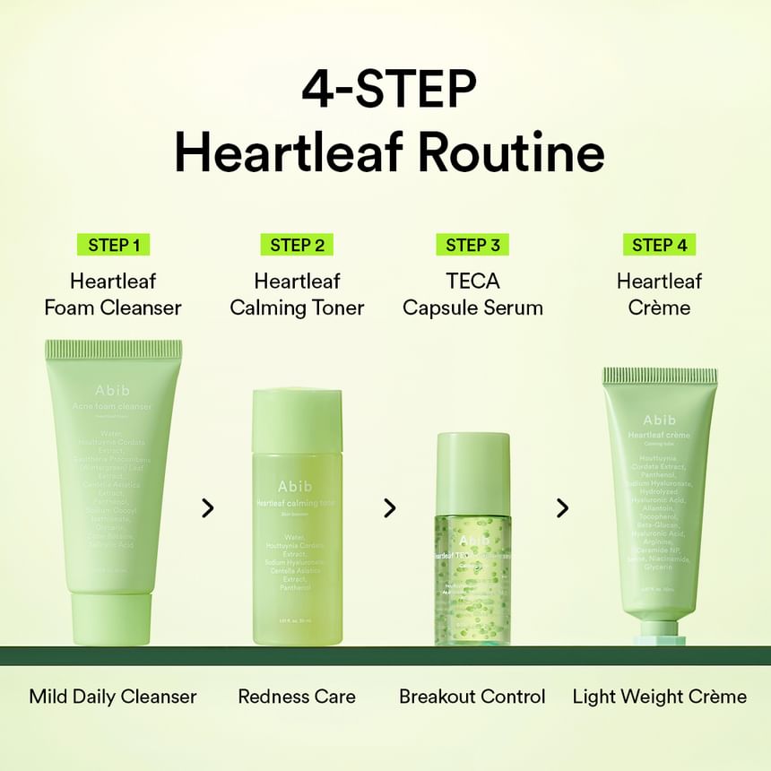 Abib HEARTLEAF CALMING TRIAL KIT - Dolly Jolly LLC