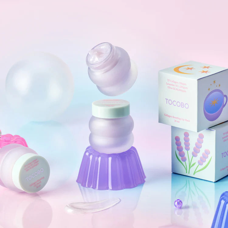 TOCOBO - Collagen Boosting Lip Mask Lavender 20ml - Dolly Jolly