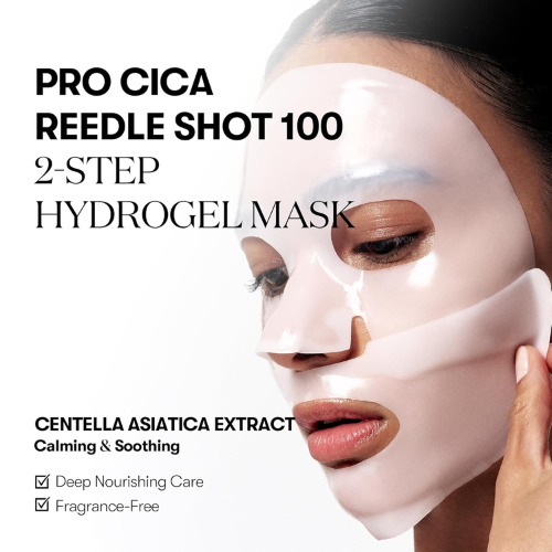 VT - COSMETICS (1EA) PRO CICA REEDLE SHOT® 100 2STEP HYDROGEL MASK - Dolly Jolly LLC