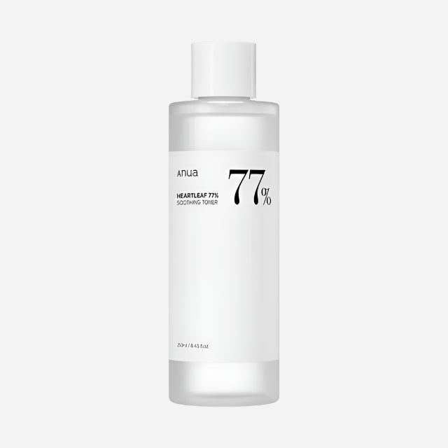 ANUA - HEARTLEAF 77% SOOTHING TONER 250ml - Dolly Jolly