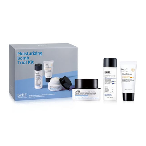 BELIF MOISTURIZING BOMB TRIAL KIT - Dolly Jolly LLC
