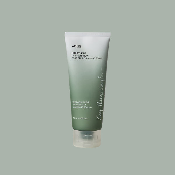 ANUA - Heartleaf Quercetinol Pore Deep Cleansing Foam - 150ml - Dolly Jolly